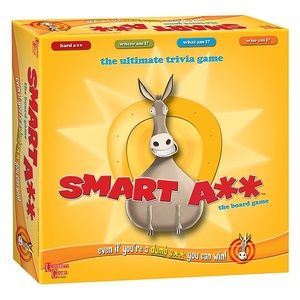 Smart Ass The Board Game Trivia Board game BNIB Factory Sealed